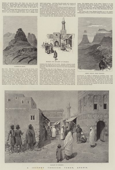 A Journey through Yemen, Arabia by Amedee Forestier